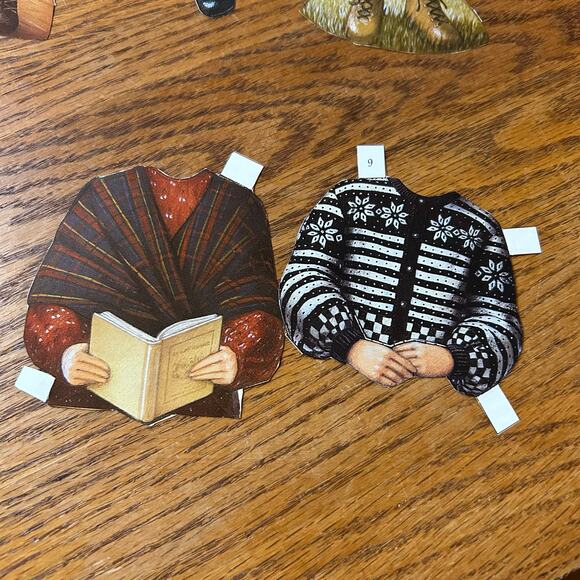 Vintage 1992 American Girl Kirsten Larson Paper Doll  Clothes Accessories Pet - Picture 7 of 10